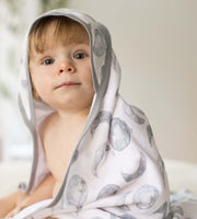 Hello Moon Organic Knit Terry Towels Set of 2